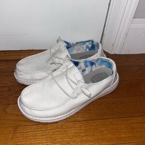 Women’s White Hey Dudes
